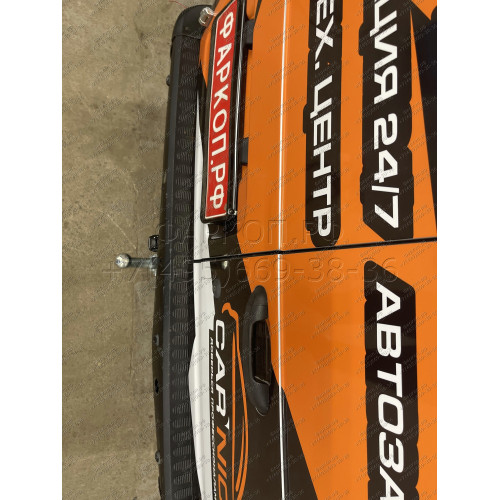 F083A GALIA Полностью оцинкованный фаркоп на Ford Tourneo Connect 2002-2014, Transit Connect 2002-2014. Тип шара: A. Установка без снятия и выреза бампера. Нагрузки: 1200/75 кг, масса фаркопа 15,02 кг