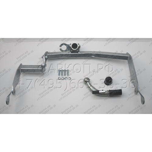 F083C GALIA Полностью оцинкованный фаркоп на Ford Tourneo Connect 2002-2014, Transit Connect 2002-2014. Тип шара: C (горизонтальный съемный). Установка без снятия и выреза бампера. Нагрузки: 1200/75 кг, масса фаркопа 16,37 кг