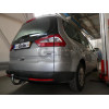 F114A GALIA Полностью оцинкованный фаркоп на Ford Galaxy 2006-2015, Ford S-MAX 2006-2015. Подрозетник убирается за бампер. Тип шара: A. Невидимый вырез бампера. Нагрузки: 1800/100 кг, масса фаркопа 15,12 кг