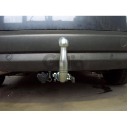 F114A GALIA Полностью оцинкованный фаркоп на Ford Galaxy 2006-2015, Ford S-MAX 2006-2015. Подрозетник убирается за бампер. Тип шара: A. Невидимый вырез бампера. Нагр