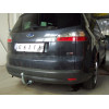 F114A GALIA Полностью оцинкованный фаркоп на Ford Galaxy 2006-2015, Ford S-MAX 2006-2015. Подрозетник убирается за бампер. Тип шара: A. Невидимый вырез бампера. Нагрузки: 1800/100 кг, масса фаркопа 15,12 кг