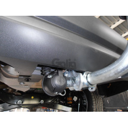 F114A GALIA Полностью оцинкованный фаркоп на Ford Galaxy 2006-2015, Ford S-MAX 2006-2015. Подрозетник убирается за бампер. Тип шара: A. Невидимый вырез бампера. Нагр