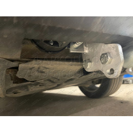 F114A GALIA Полностью оцинкованный фаркоп на Ford Galaxy 2006-2015, Ford S-MAX 2006-2015. Подрозетник убирается за бампер. Тип шара: A. Невидимый вырез бампера. Нагр