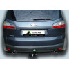 F118-A Лидер-плюс ТСУ для Ford S-MAX (WA6) 2006-2015, Ford Galaxy 2006-2015. Требуется подрезка бампера. Нагрузки: 1300/75 кг, масса фаркопа 23,42 кг (без электрики в комплекте)