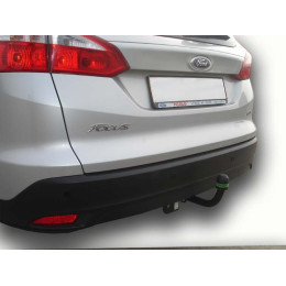 F119-A Лидер-плюс ТСУ для Ford Focus 3 универсал 2010-2018 без выреза бампера. Нагрузки: 1200/75 кг, масса фаркопа 20,1 кг (без электрики в комплекте)