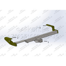 FA 0140-E Бизон Фаркоп на Subaru Forester 1997-2008 без подрезки бампера. Тип шара: E (легкосъемный шар под квадрат). Нагрузки: 2800/120 кг. Не комплектуется элек