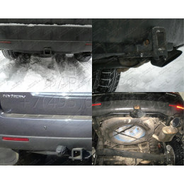 FA 0580-E Бизон Фаркоп на SsangYong Kyron 2005-2016 (с подрезкой бампера). Тип шара: E (легкосъемный шар под квадрат). Нагрузки: 3500/120 кг. Не комплектуется элек