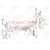 FA 0597-E Бизон Фаркоп на SsangYong Actyon Sports 2006-2014 без подрезки бампера. Тип шара: E (легкосъемный шар под квадрат). Нагрузки: 3300/120 кг. Не комплектуется электрикой
