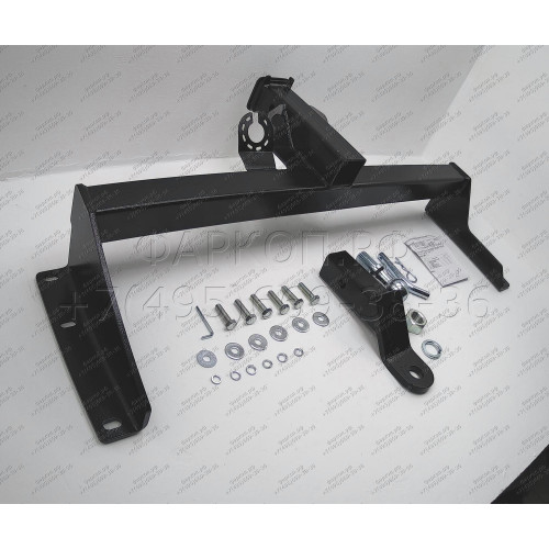 FA 0958-E Бизон Фаркоп на Mitsubishi Outlander 2003-2007 без подрезки бампера. Тип шара: E (легкосъемный шар под квадрат). Нагрузки: 2700/120 кг. Не комплектуется электрикой