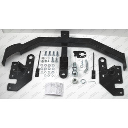 FA 1005-E Бизон Фаркоп на Mitsubishi Pajero Sport II 2008-2016, Mitsubishi Pajero Sport III 2016-2021 без подрезки бампера. Тип шара: E (легкосъемный шар под квадрат). Нагрузки: 3200/1