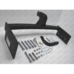 FD 05 AVTOS Фаркоп на Ford Transit фургон 1994-2000 без подрезки бампера. Тип шара: H (несъемный сварной). Нагрузки: 1200/75 кг, масса фаркопа 16 кг (без электрики 