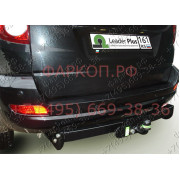 G102-F Лидер-плюс ТСУ для Great Wall Hover H5 2011-2016, Haval H5 2020-2021 без снятия и выреза бампера. Тип шара: F. Нагрузки: 1500/50 кг, масса фаркопа 25,46 кг (без электри