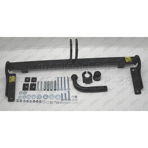H-065 STEINHOF Фаркоп на Honda HR-V 3/5 дверей 2002-2006. Требуется подрезка бампера. Тип шара: A. Нагрузки: 1400/70 кг, масса фаркопа 17,81 кг (без электрики в комплекте)