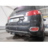 H069A GALIA Полностью оцинкованный фаркоп на Hyundai Santa Fe 2006-2012, Kia Sorento 2009-2012. Тип шара: A. Подрезка бампера. Нагрузки: 2500/100 кг, масса фаркопа 19,02 кг
