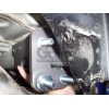 H069A GALIA Полностью оцинкованный фаркоп на Hyundai Santa Fe 2006-2012, Kia Sorento 2009-2012. Тип шара: A. Подрезка бампера. Нагрузки: 2500/100 кг, масса фаркопа 19,02 кг