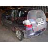 H079A GALIA Полностью оцинкованный фаркоп на Honda Jazz 2008-2014, Honda Fit 2008-2013. Тип шара: A. Невидимый вырез бампера. Нагрузки: 1100/82 кг, масса фаркопа 17,01 кг