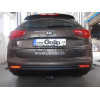 H088A GALIA Полностью оцинкованный фаркоп на Hyundai i30 универсал 2012-2017, Kia Ceed универсал 2012-2018. Подрозетник убирается за бампер. Тип шара: A. Невидимый вырез бампера. Нагрузки: 1500/80 кг, масса фаркопа 15,62 кг