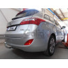 H088A GALIA Полностью оцинкованный фаркоп на Hyundai i30 универсал 2012-2017, Kia Ceed универсал 2012-2018. Подрозетник убирается за бампер. Тип шара: A. Невидимый вырез бампера. Нагрузки: 1500/80 кг, масса фаркопа 15,62 кг