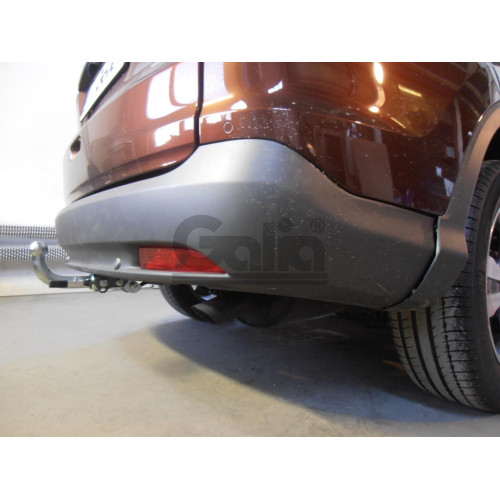 H089C GALIA Полностью оцинкованный фаркоп на Honda CR-V IV 2012-2017. Подрозетник убирается за бампер. Тип шара: C (горизонтальный съемный). Невидимый вырез бампера. Нагрузки: 2000/100 кг, масса фаркопа 19,27 кг