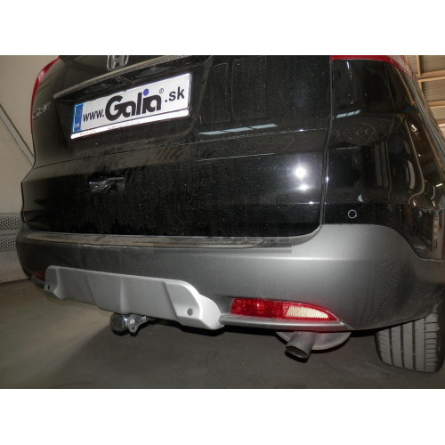 H089C GALIA Полностью оцинкованный фаркоп на Honda CR-V IV 2012-2017. Подрозетник убирается за бампер. Тип шара: C (горизонтальный съемный). Невидимый вырез бампера. Нагрузки: 2000/100 кг, масса фаркопа 19,27 кг