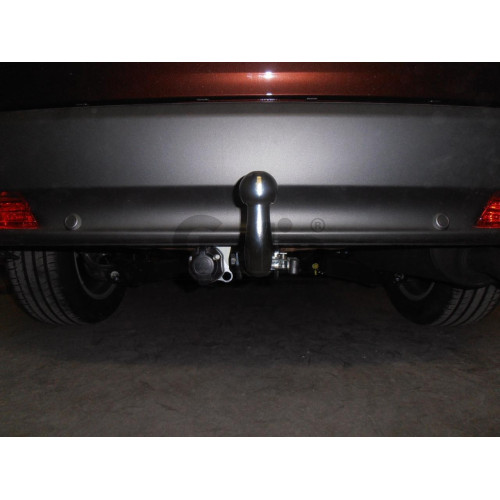 H089C GALIA Полностью оцинкованный фаркоп на Honda CR-V IV 2012-2017. Подрозетник убирается за бампер. Тип шара: C (горизонтальный съемный). Невидимый вырез бампера. Нагрузки: 2000/100 кг, масса фаркопа 19,27 кг