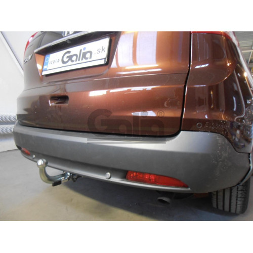 H089C GALIA Полностью оцинкованный фаркоп на Honda CR-V IV 2012-2017. Подрозетник убирается за бампер. Тип шара: C (горизонтальный съемный). Невидимый вырез бампера. Нагрузки: 2000/100 кг, масса фаркопа 19,27 кг