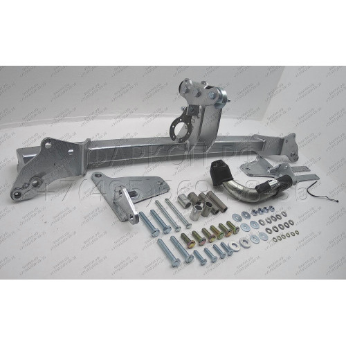 H089C GALIA Полностью оцинкованный фаркоп на Honda CR-V IV 2012-2017. Подрозетник убирается за бампер. Тип шара: C (горизонтальный съемный). Невидимый вырез бампера. Нагрузки: 2000/100 кг, масса фаркопа 19,27 кг