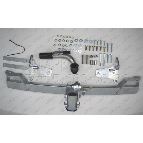 H089C GALIA Полностью оцинкованный фаркоп на Honda CR-V IV 2012-2017. Подрозетник убирается за бампер. Тип шара: C (горизонтальный съемный). Невидимый вырез бампера. Нагрузки: 2000/100 кг, масса фаркопа 19,27 кг
