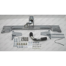 H089C GALIA Полностью оцинкованный фаркоп на Honda CR-V IV 2012-2017. Подрозетник убирается за бампер. Тип шара: C (горизонтальный съемный). Невидимый вырез