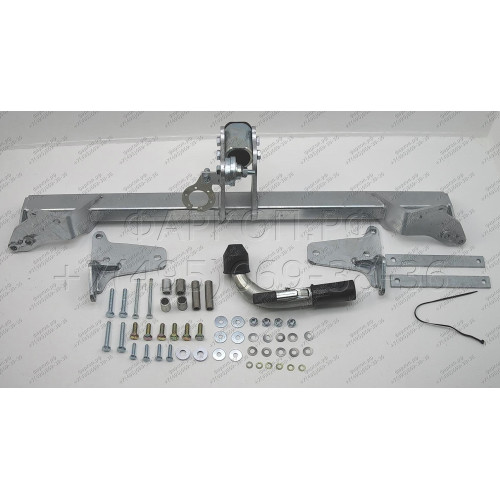 H089C GALIA Полностью оцинкованный фаркоп на Honda CR-V IV 2012-2017. Подрозетник убирается за бампер. Тип шара: C (горизонтальный съемный). Невидимый вырез бампера. Нагрузки: 2000/100 кг, масса фаркопа 19,27 кг