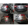 H091C GALIA Полностью оцинкованный фаркоп на Hyundai Santa Fe 2012-2018, 2018-2021, Kia Sorento 2012-2015, 2015-2020. Подрозетник убирается за бампер. Тип шара: C (горизонтальный съемный). Подрезка бампера. Нагрузки: 2600/120 кг, масса фаркопа 18,57 кг