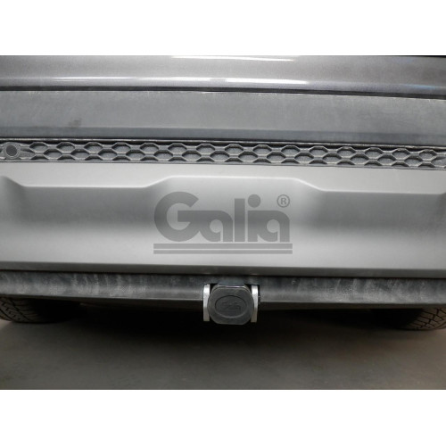 H091C GALIA Полностью оцинкованный фаркоп на Hyundai Santa Fe 2012-2018, 2018-2021, Kia Sorento 2012-2015, 2015-2020. Подрозетник убирается за бампер. Тип шара: C (горизонтальный съемный). Подрезка бампера. Нагрузки: 2600/120 кг, масса фаркопа 18,57 кг