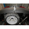 H091C GALIA Полностью оцинкованный фаркоп на Hyundai Santa Fe 2012-2018, 2018-2021, Kia Sorento 2012-2015, 2015-2020. Подрозетник убирается за бампер. Тип шара: C (горизонтальный съемный). Подрезка бампера. Нагрузки: 2600/120 кг, масса фаркопа 18,57 кг