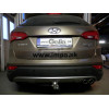 H091C GALIA Полностью оцинкованный фаркоп на Hyundai Santa Fe 2012-2018, 2018-2021, Kia Sorento 2012-2015, 2015-2020. Подрозетник убирается за бампер. Тип шара: C (горизонтальный съемный). Подрезка бампера. Нагрузки: 2600/120 кг, масса фаркопа 18,57 кг