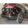 H091C GALIA Полностью оцинкованный фаркоп на Hyundai Santa Fe 2012-2018, 2018-2021, Kia Sorento 2012-2015, 2015-2020. Подрозетник убирается за бампер. Тип шара: C (горизонтальный съемный). Подрезка бампера. Нагрузки: 2600/120 кг, масса фаркопа 18,57 кг