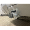H091C GALIA Полностью оцинкованный фаркоп на Hyundai Santa Fe 2012-2018, 2018-2021, Kia Sorento 2012-2015, 2015-2020. Подрозетник убирается за бампер. Тип шара: C (горизонтальный съемный). Подрезка бампера. Нагрузки: 2600/120 кг, масса фаркопа 18,57 кг