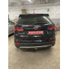 H091C GALIA Полностью оцинкованный фаркоп на Hyundai Santa Fe 2012-2018, 2018-2021, Kia Sorento 2012-2015, 2015-2020. Подрозетник убирается за бампер. Тип шара: C (горизонтальный съемный). Подрезка бампера. Нагрузки: 2600/120 кг, масса фаркопа 18,57 кг