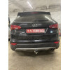 H091C GALIA Полностью оцинкованный фаркоп на Hyundai Santa Fe 2012-2018, 2018-2021, Kia Sorento 2012-2015, 2015-2020. Подрозетник убирается за бампер. Тип шара: C (горизонтальный съемный). Подрезка бампера. Нагрузки: 2600/120 кг, масса фаркопа 18,57 кг