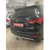 H091C GALIA Полностью оцинкованный фаркоп на Hyundai Santa Fe 2012-2018, 2018-2021, Kia Sorento 2012-2015, 2015-2020. Подрозетник убирается за бампер. Тип шара: C (горизонтальный съемный). Подрезка бампера. Нагрузки: 2600/120 кг, масса фаркопа 18,57 кг
