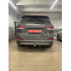 H091C GALIA Полностью оцинкованный фаркоп на Hyundai Santa Fe 2012-2018, 2018-2021, Kia Sorento 2012-2015, 2015-2020. Подрозетник убирается за бампер. Тип шара: C (горизонтальный съемный). Подрезка бампера. Нагрузки: 2600/120 кг, масса фаркопа 18,57 кг