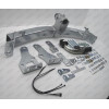 H091C GALIA Полностью оцинкованный фаркоп на Hyundai Santa Fe 2012-2018, 2018-2021, Kia Sorento 2012-2015, 2015-2020. Подрозетник убирается за бампер. Тип шара: C (горизонтальный съемный). Подрезка бампера. Нагрузки: 2600/120 кг, масса фаркопа 18,57 кг