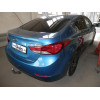 H099A GALIA Полностью оцинкованный фаркоп на Hyundai Elantra 2011-2016. Подрозетник убирается за бампер. Требуется невидимая подрезка бампера. Тип шара: A. Нагрузки: 1500/80 кг, масса фаркопа 14,42 кг