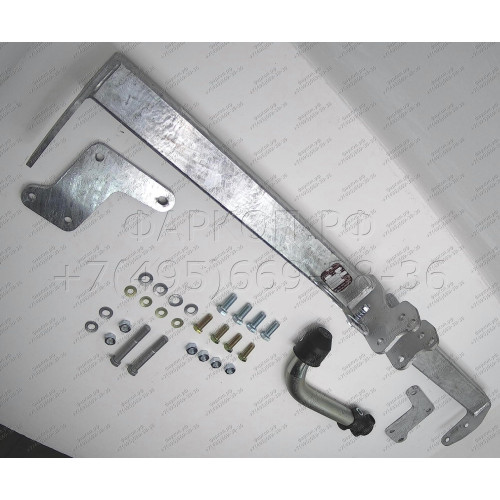H099A GALIA Полностью оцинкованный фаркоп на Hyundai Elantra 2011-2016. Подрозетник убирается за бампер. Требуется невидимая подрезка бампера. Тип шара: A. Нагрузки: 1500/80 кг, масса фаркопа 14,42 кг
