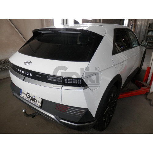H110C GALIA Полностью оцинкованный фаркоп на Hyundai Ioniq 5 2021-. Тип шара: C (горизонтальный съемный). Невидимый вырез бампера. Нагрузки: 1600/100 кг, масса фаркопа 17,07 кг