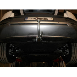 H110C GALIA Полностью оцинкованный фаркоп на Hyundai Ioniq 5 2021-. Тип шара: C (горизонтальный съемный). Невидимый вырез бампера. Нагрузки: 1600/100 кг, масса ф