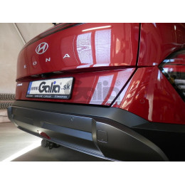 H117A GALIA Полностью оцинкованный фаркоп на Hyundai Kona 2023-. Тип шара: A. Установка без снятия и выреза бампера. Нагрузки: 1400/80 кг, масса фаркопа 15,12 кг