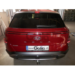 H117A GALIA Полностью оцинкованный фаркоп на Hyundai Kona 2023-. Тип шара: A. Установка без снятия и выреза бампера. Нагрузки: 1400/80 кг, масса фаркопа 15,12 кг
