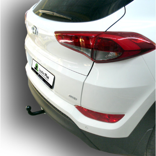 H226-A Лидер-плюс ТСУ для Hyundai Tucson дорестайл 2015-2018, Kia Sportage 4 дорестайл 2016-2018 без снятия и выреза бампера. Нагрузки: 1500/75 кг, масса фаркопа 16,1 кг (без электрики в комплекте)