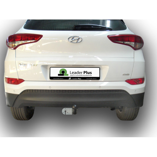 H226-A Лидер-плюс ТСУ для Hyundai Tucson дорестайл 2015-2018, Kia Sportage 4 дорестайл 2016-2018 без снятия и выреза бампера. Нагрузки: 1500/75 кг, масса фаркопа 16,1 кг (без электрики в комплекте)