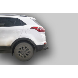 H227-E Лидер-плюс ТСУ для Hyundai Creta 2016-2021, 2021-2022, Solaris HC 2024- без снятия и выреза бампера. Тип шара: E. Нагрузки: 1500/100 кг, масса фаркопа 15,46 кг (без элект